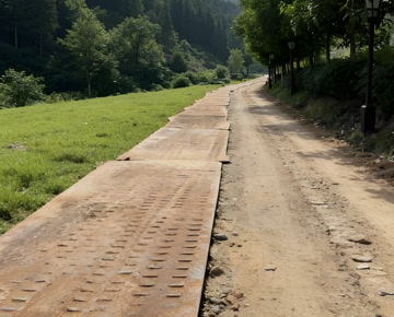 拓宽道路（2*6米钢板）